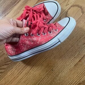 Converse all stars 7 paisley pink